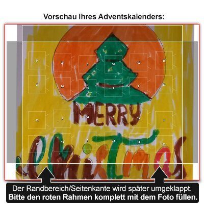 ADVENTSKALENDER MIT Lindt Schokolade 